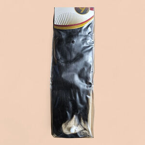 100% Remy Human Hair Clip In Extensions 9 Piece Set Black 1B Clip On New NIP